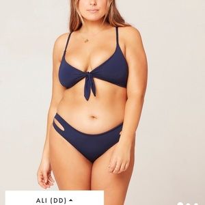 L*SPACE Flashback bikini top - DD Cup